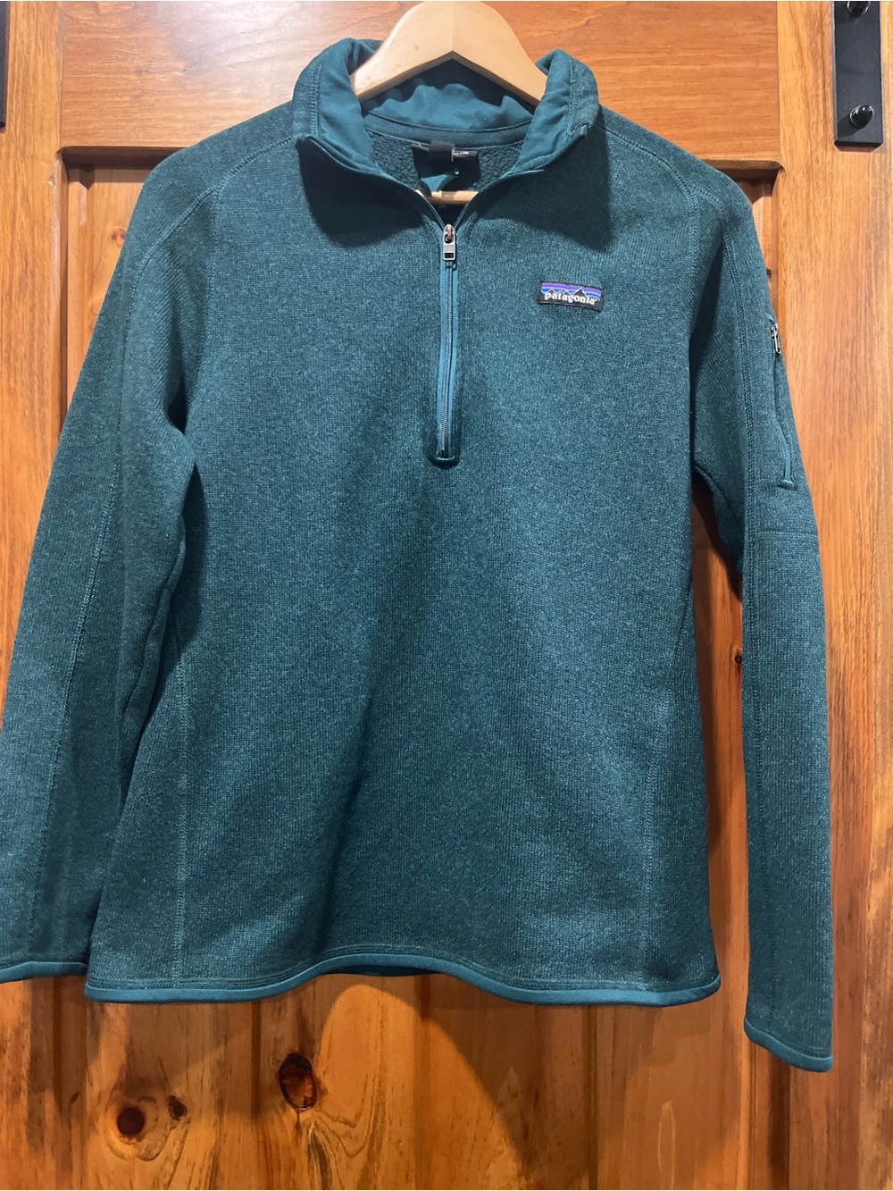 Patagonia Women’s Better Sweater 1/4-Zip Fleece in Teal